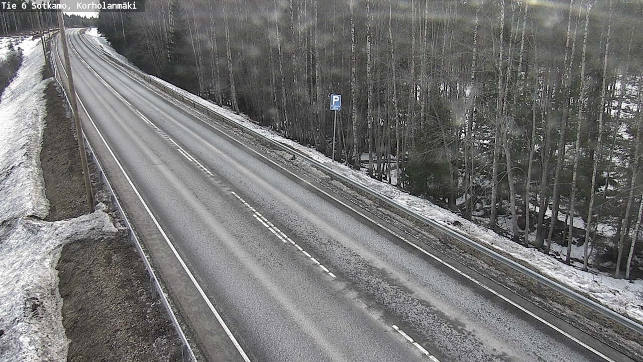 Weather Camera Image Road 6 Sotkamo, Korholanmäki, Sotkamo, Kainuu