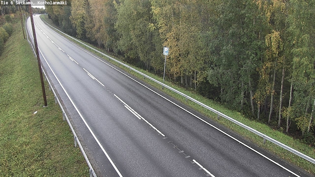 Kelikamerat Kuva Tie 6 Sotkamo, Korholanmäki, Sotkamo, Kainuu