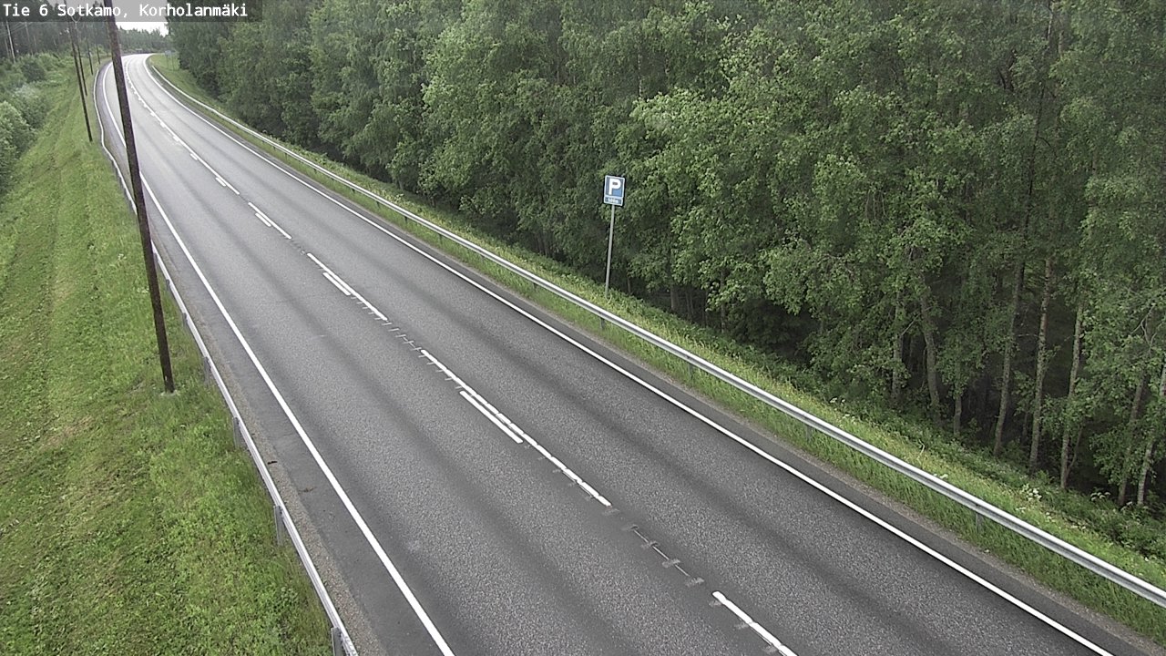 Kelikamerat Kuva Tie 6 Sotkamo, Korholanmäki, Sotkamo, Kainuu