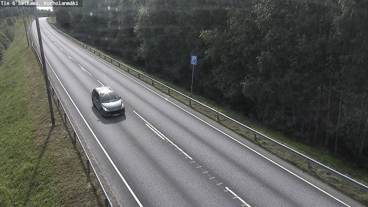 Weather Camera Image Road 6 Sotkamo, Korholanmäki, Sotkamo, Kainuu