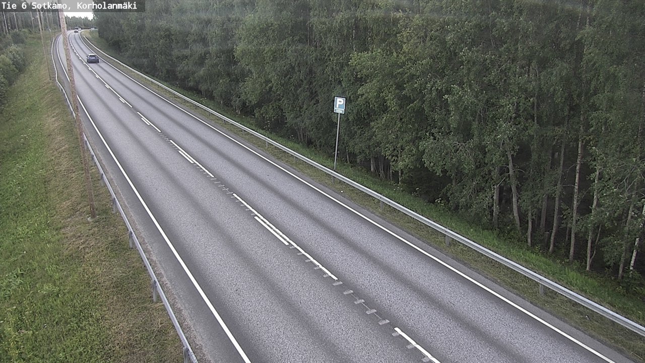 Kelikamerat Kuva Tie 6 Sotkamo, Korholanmäki, Sotkamo, Kainuu
