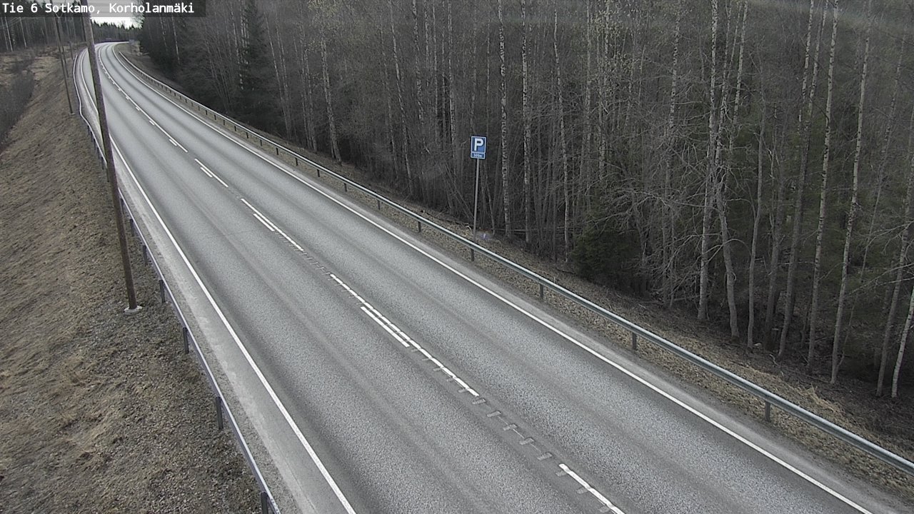 Weather Camera Image Road 6 Sotkamo, Korholanmäki, Sotkamo, Kainuu