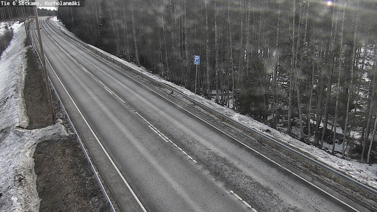 Weather Camera Image Road 6 Sotkamo, Korholanmäki, Sotkamo, Kainuu