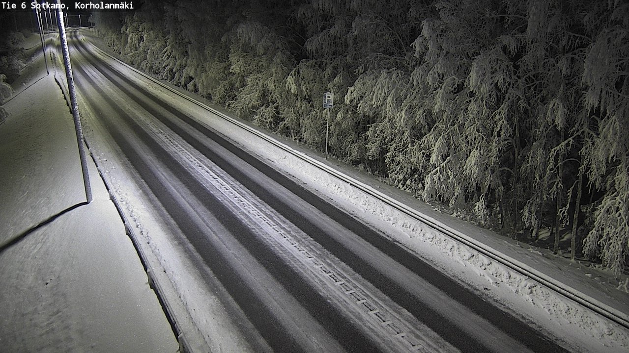 Kelikamerat Kuva Tie 6 Sotkamo, Korholanmäki, Sotkamo, Kainuu