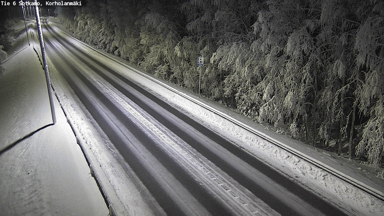 Kelikamerat Kuva Tie 6 Sotkamo, Korholanmäki, Sotkamo, Kainuu