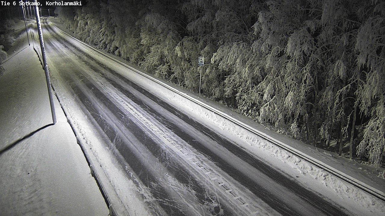 Kelikamerat Kuva Tie 6 Sotkamo, Korholanmäki, Sotkamo, Kainuu