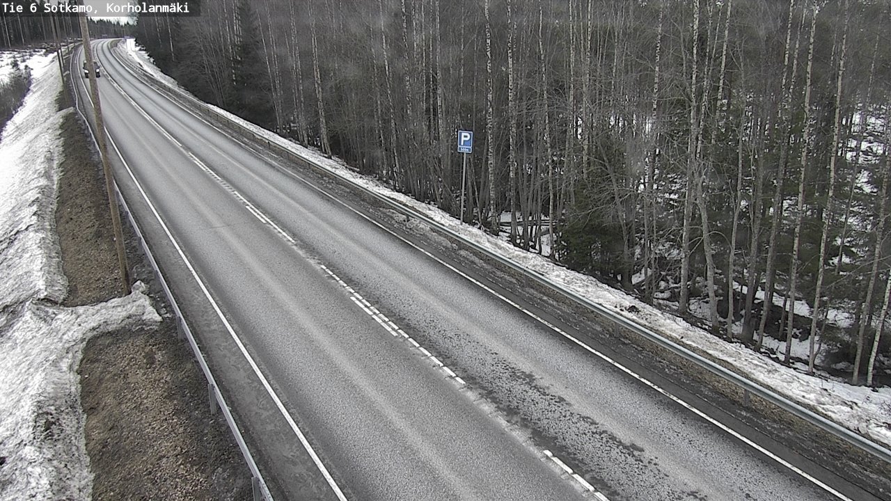Weather Camera Image Road 6 Sotkamo, Korholanmäki, Sotkamo, Kainuu