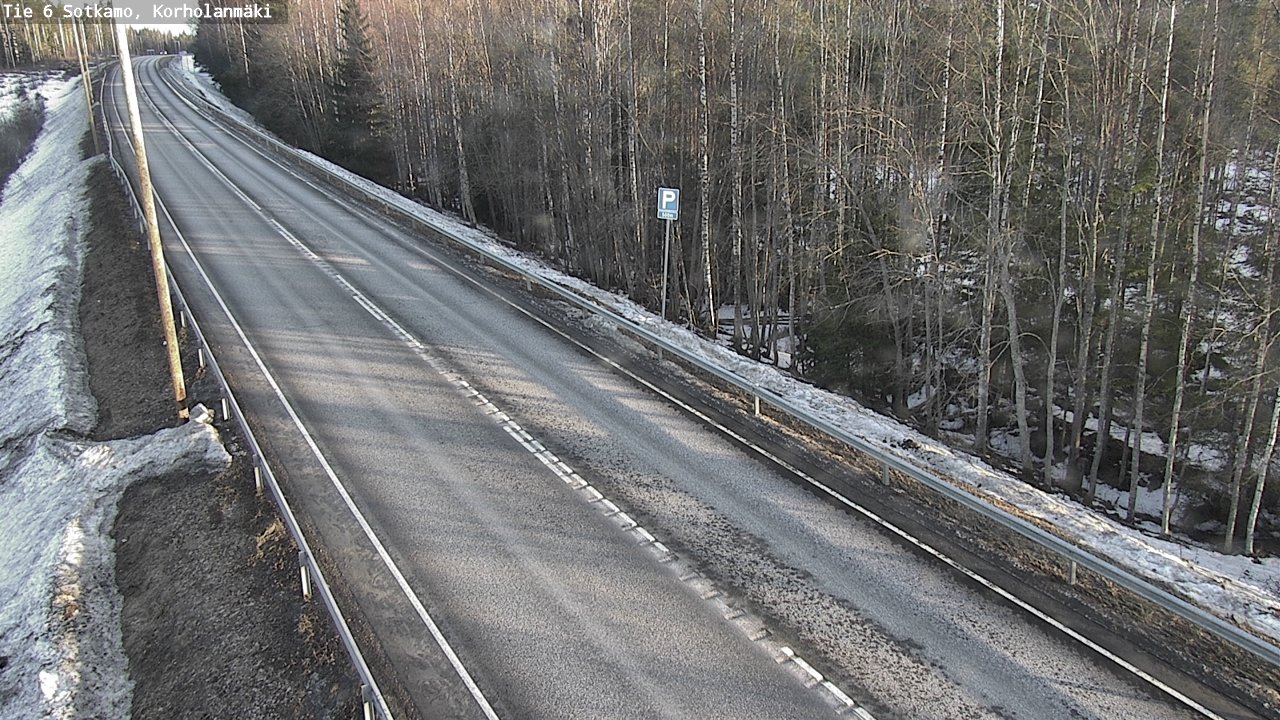 Weather Camera Image Road 6 Sotkamo, Korholanmäki, Sotkamo, Kainuu