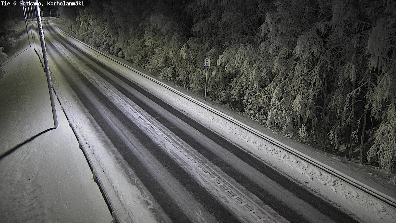 Kelikamerat Kuva Tie 6 Sotkamo, Korholanmäki, Sotkamo, Kainuu