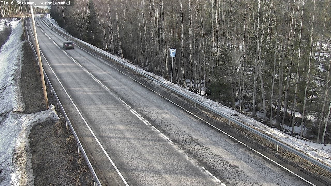 Weather Camera Image Road 6 Sotkamo, Korholanmäki, Sotkamo, Kainuu