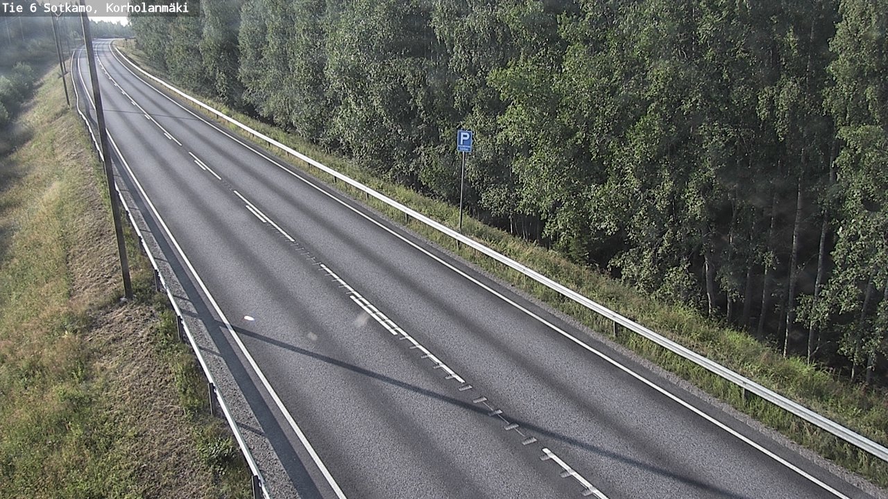 Weather Camera Image Road 6 Sotkamo, Korholanmäki, Sotkamo, Kainuu