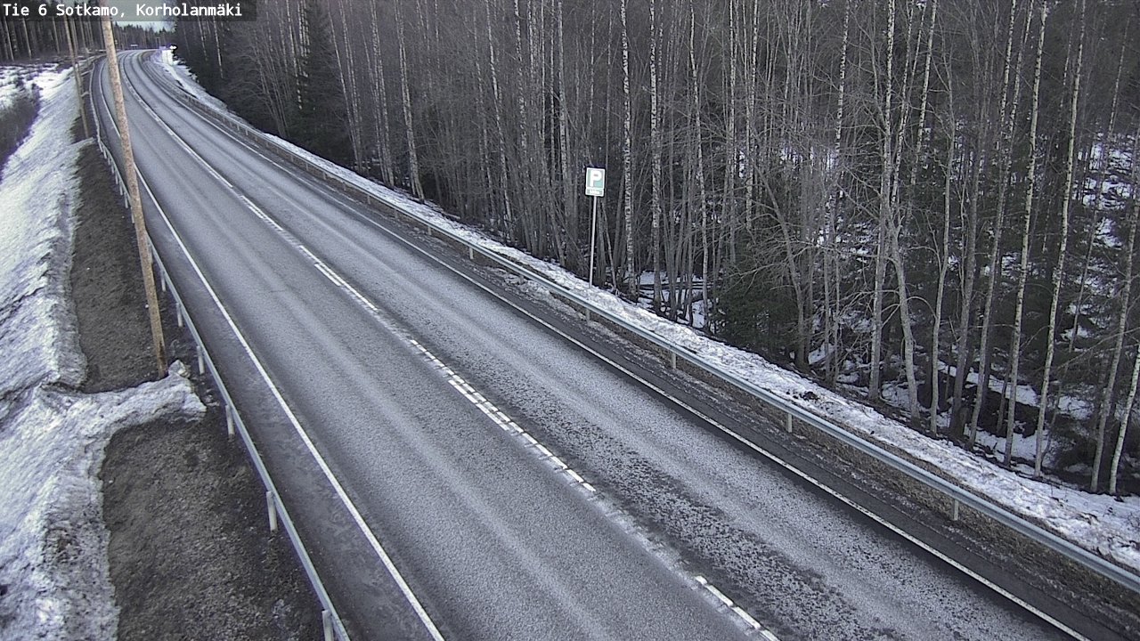 Weather Camera Image Road 6 Sotkamo, Korholanmäki, Sotkamo, Kainuu