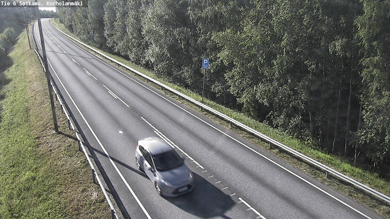 Weather Camera Image Road 6 Sotkamo, Korholanmäki, Sotkamo, Kainuu