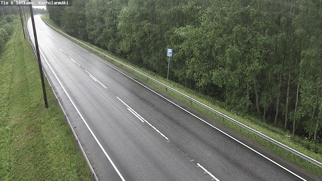Kelikamerat Kuva Tie 6 Sotkamo, Korholanmäki, Sotkamo, Kainuu