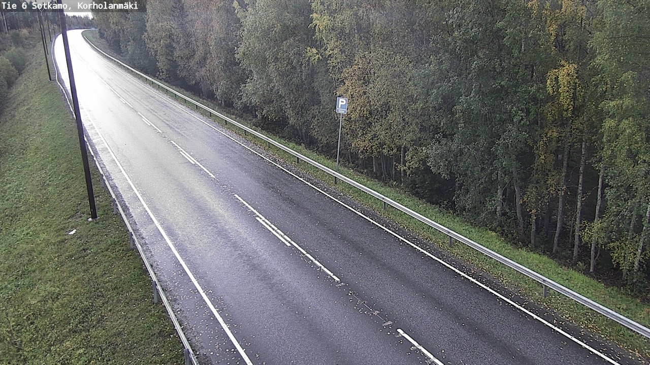 Weather Camera Image Road 6 Sotkamo, Korholanmäki, Sotkamo, Kainuu