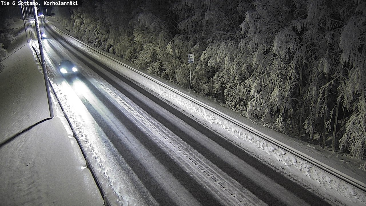 Kelikamerat Kuva Tie 6 Sotkamo, Korholanmäki, Sotkamo, Kainuu