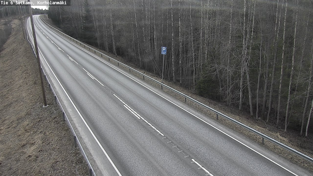 Weather Camera Image Road 6 Sotkamo, Korholanmäki, Sotkamo, Kainuu
