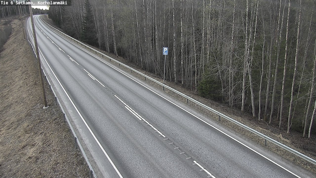 Weather Camera Image Road 6 Sotkamo, Korholanmäki, Sotkamo, Kainuu
