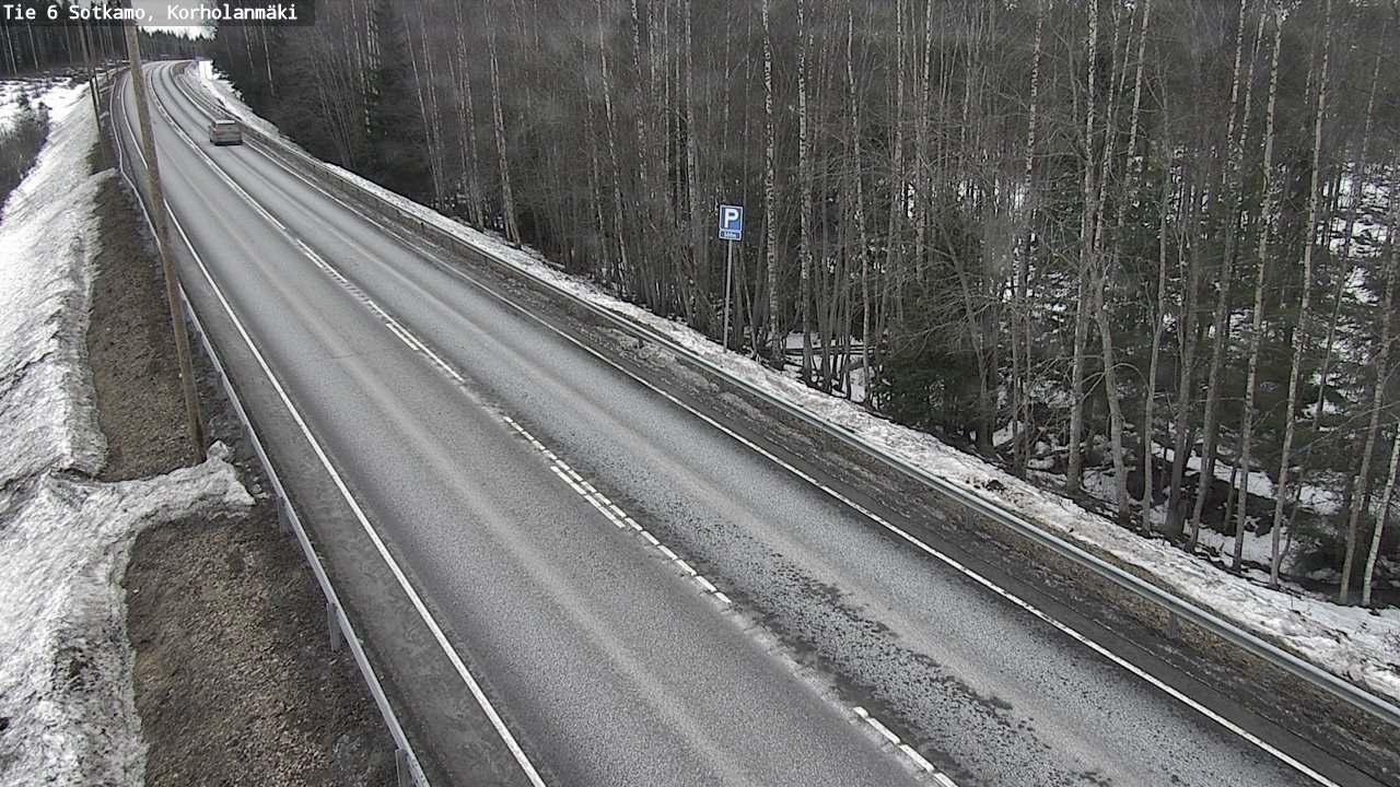 Weather Camera Image Road 6 Sotkamo, Korholanmäki, Sotkamo, Kainuu