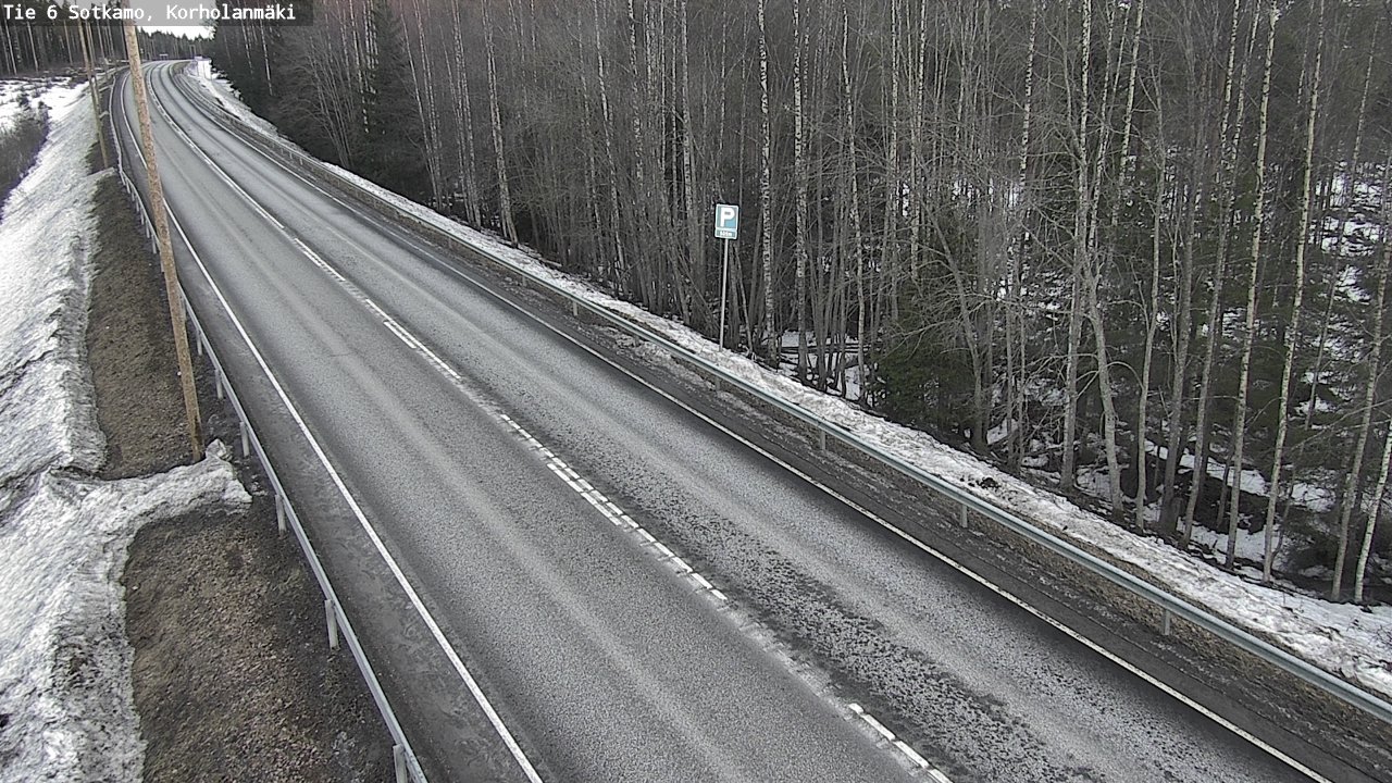 Weather Camera Image Road 6 Sotkamo, Korholanmäki, Sotkamo, Kainuu