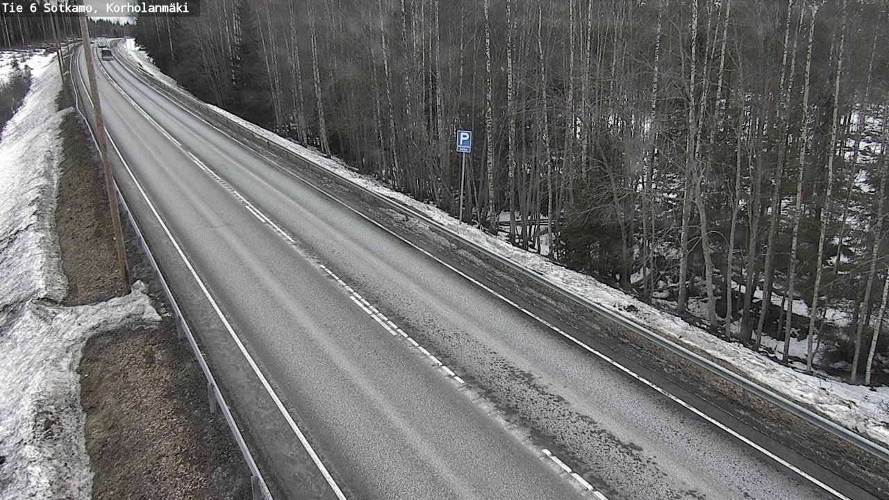 Weather Camera Image Road 6 Sotkamo, Korholanmäki, Sotkamo, Kainuu