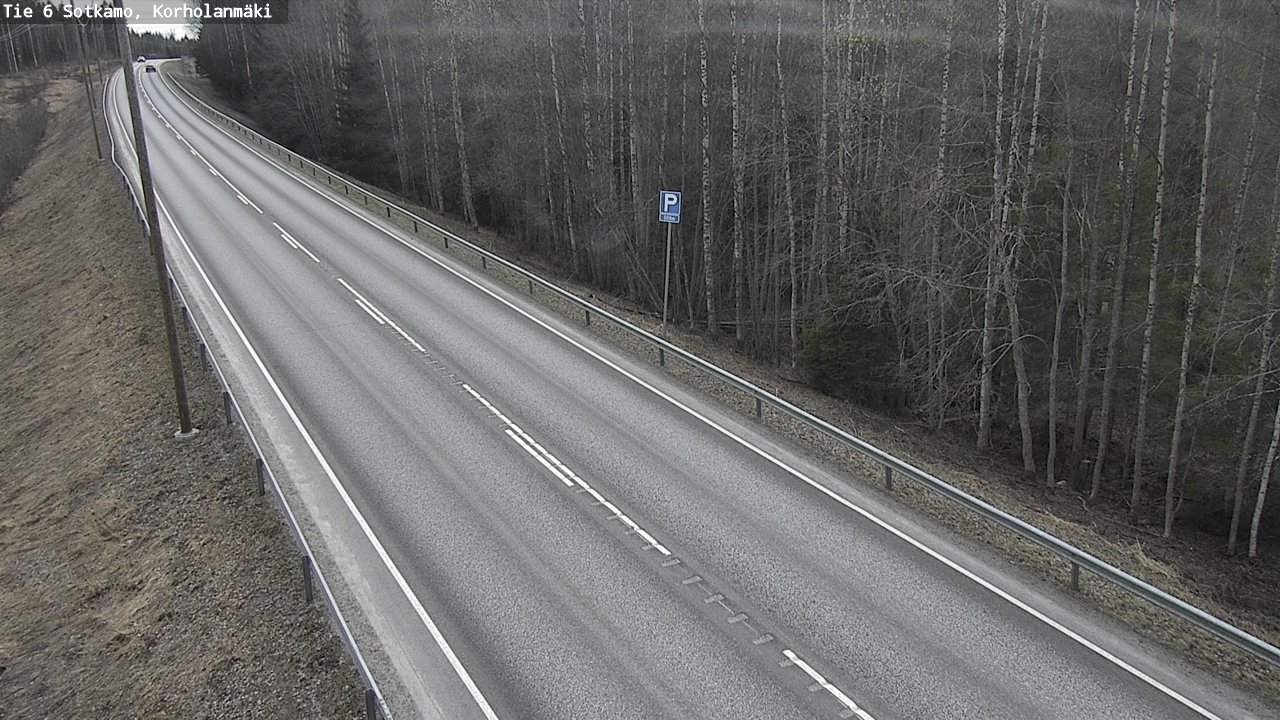 Weather Camera Image Road 6 Sotkamo, Korholanmäki, Sotkamo, Kainuu