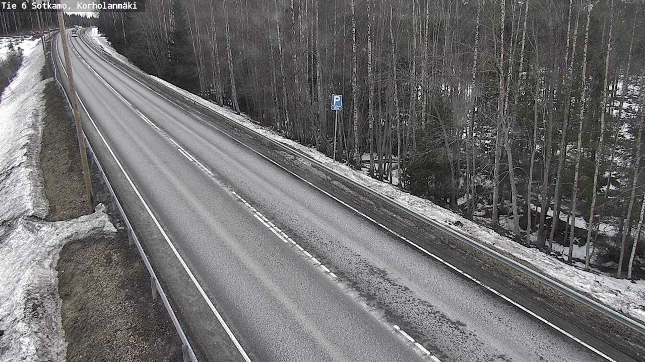 Weather Camera Image Road 6 Sotkamo, Korholanmäki, Sotkamo, Kainuu