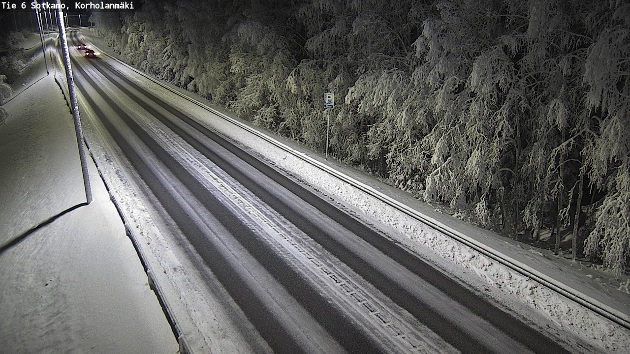 Weather Camera Image Road 6 Sotkamo, Korholanmäki, Sotkamo, Kainuu