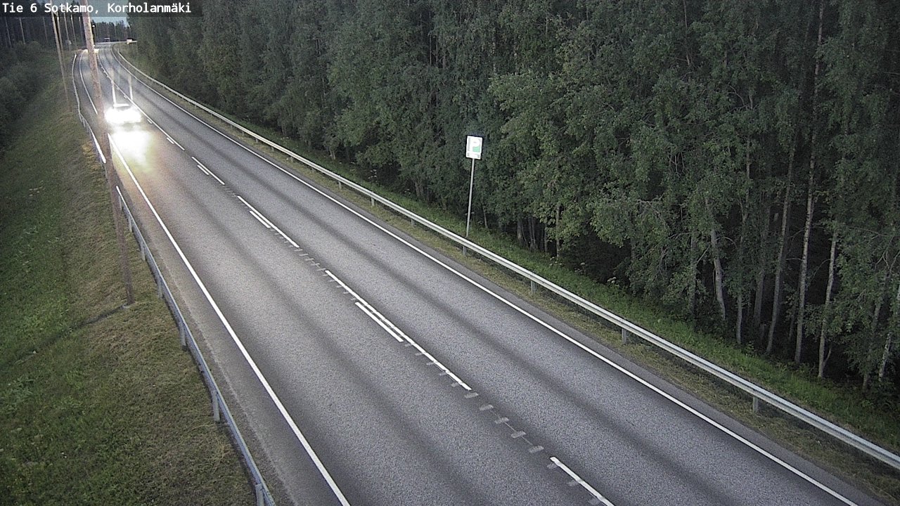 Kelikamerat Kuva Tie 6 Sotkamo, Korholanmäki, Sotkamo, Kainuu