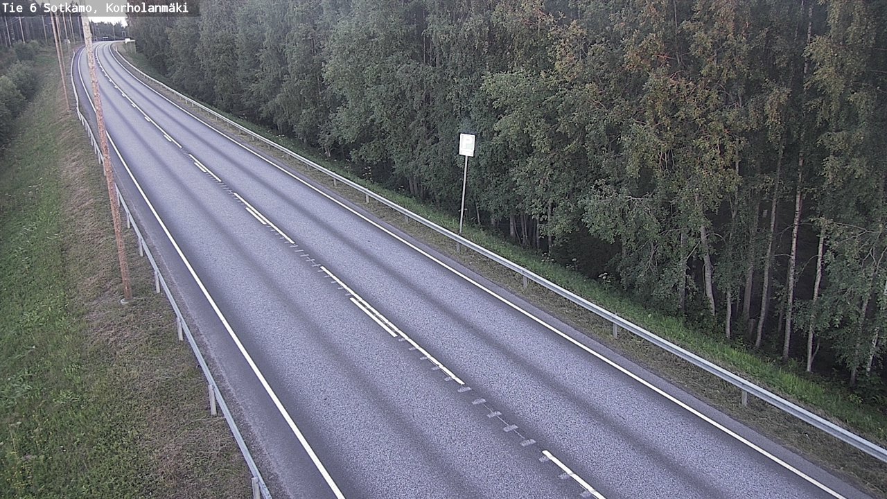 Kelikamerat Kuva Tie 6 Sotkamo, Korholanmäki, Sotkamo, Kainuu