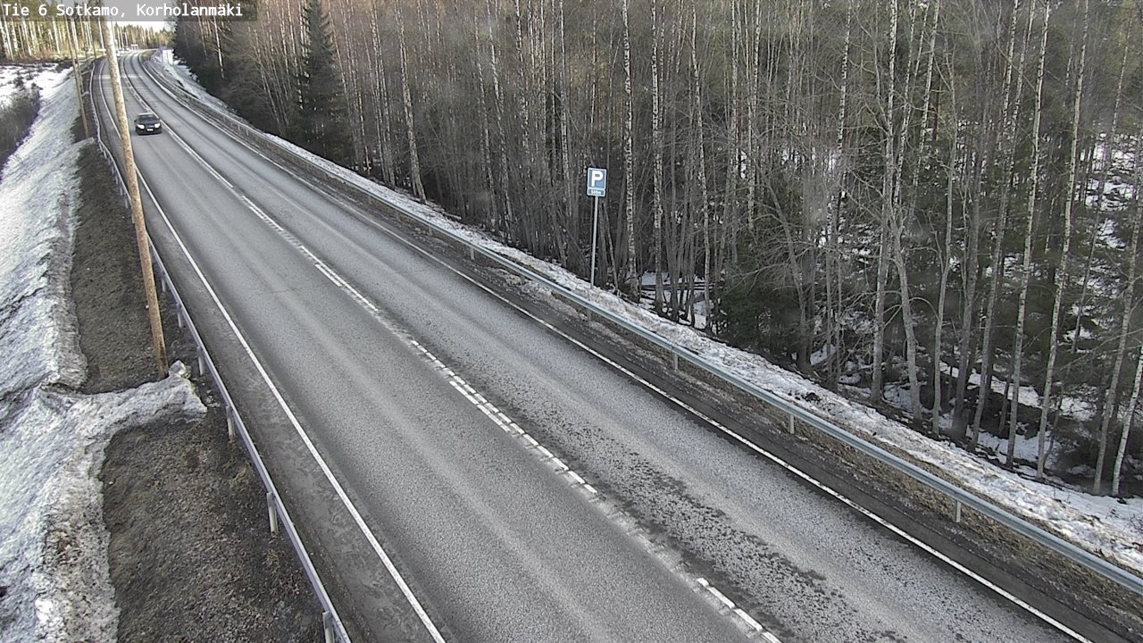 Weather Camera Image Road 6 Sotkamo, Korholanmäki, Sotkamo, Kainuu