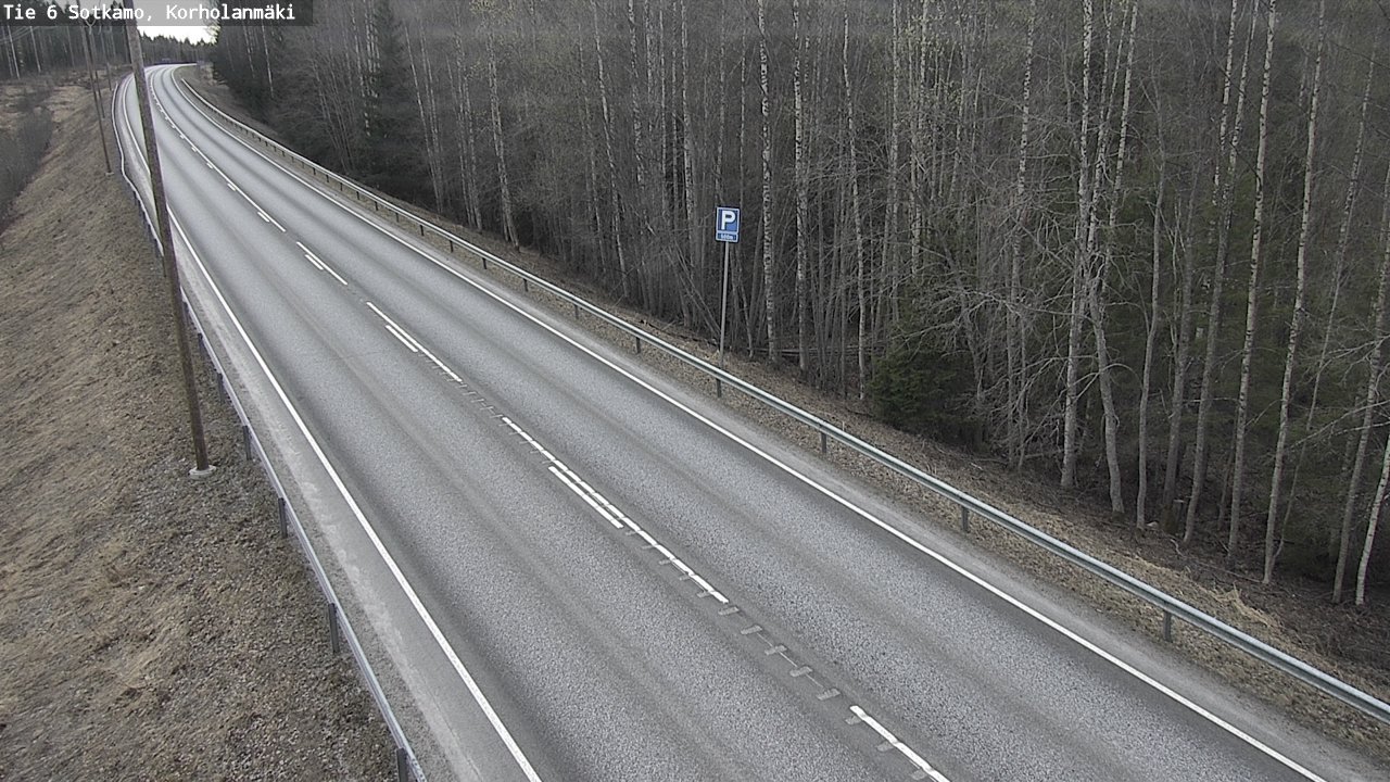 Weather Camera Image Road 6 Sotkamo, Korholanmäki, Sotkamo, Kainuu