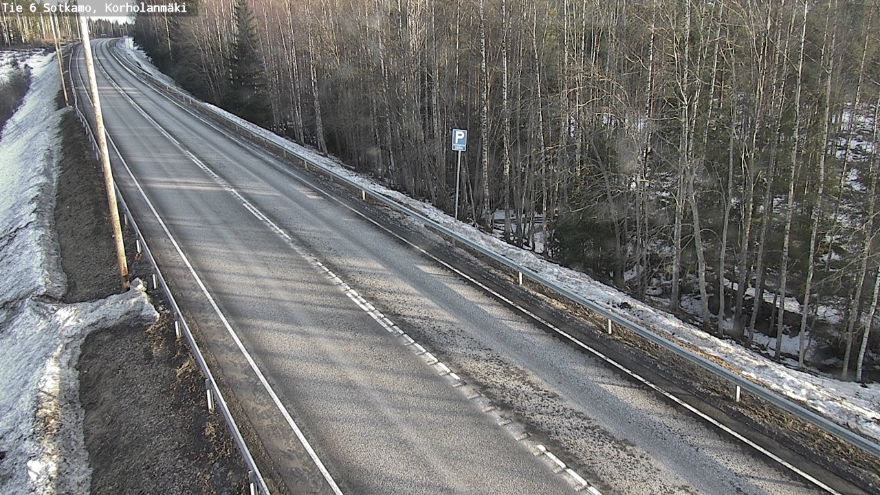 Weather Camera Image Road 6 Sotkamo, Korholanmäki, Sotkamo, Kainuu