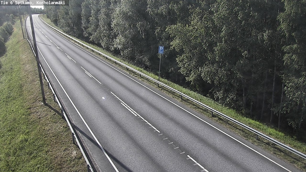 Weather Camera Image Road 6 Sotkamo, Korholanmäki, Sotkamo, Kainuu