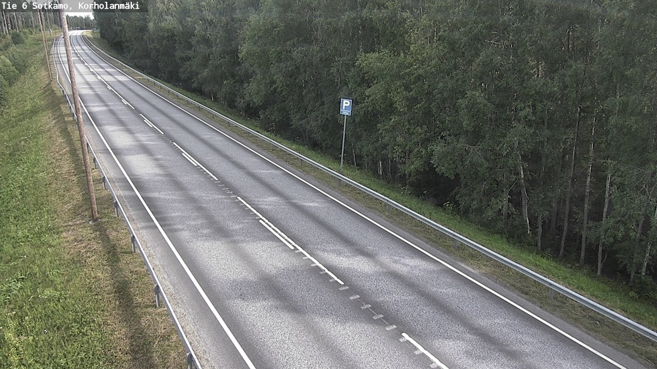 Weather Camera Image Road 6 Sotkamo, Korholanmäki, Sotkamo, Kainuu