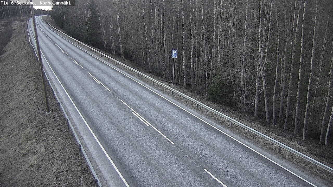 Kelikamerat Kuva Tie 6 Sotkamo, Korholanmäki, Sotkamo, Kainuu
