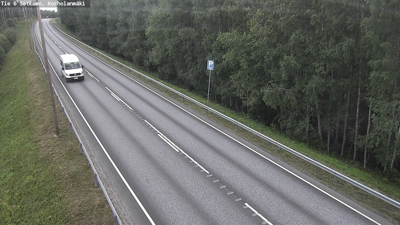 Weather Camera Image Road 6 Sotkamo, Korholanmäki, Sotkamo, Kainuu