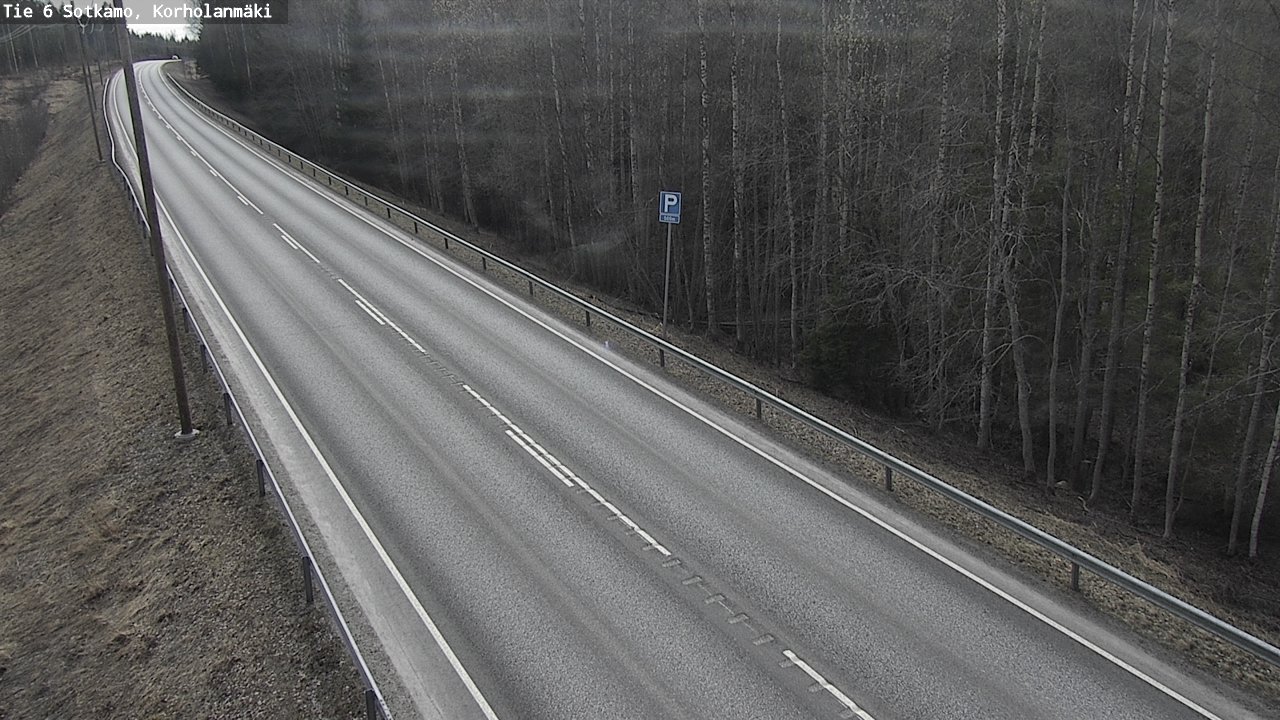 Weather Camera Image Road 6 Sotkamo, Korholanmäki, Sotkamo, Kainuu