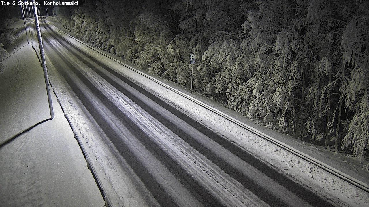 Kelikamerat Kuva Tie 6 Sotkamo, Korholanmäki, Sotkamo, Kainuu