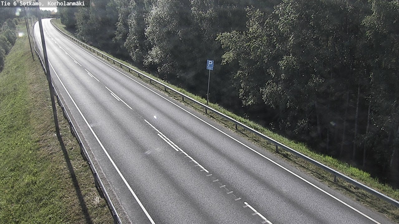 Weather Camera Image Road 6 Sotkamo, Korholanmäki, Sotkamo, Kainuu