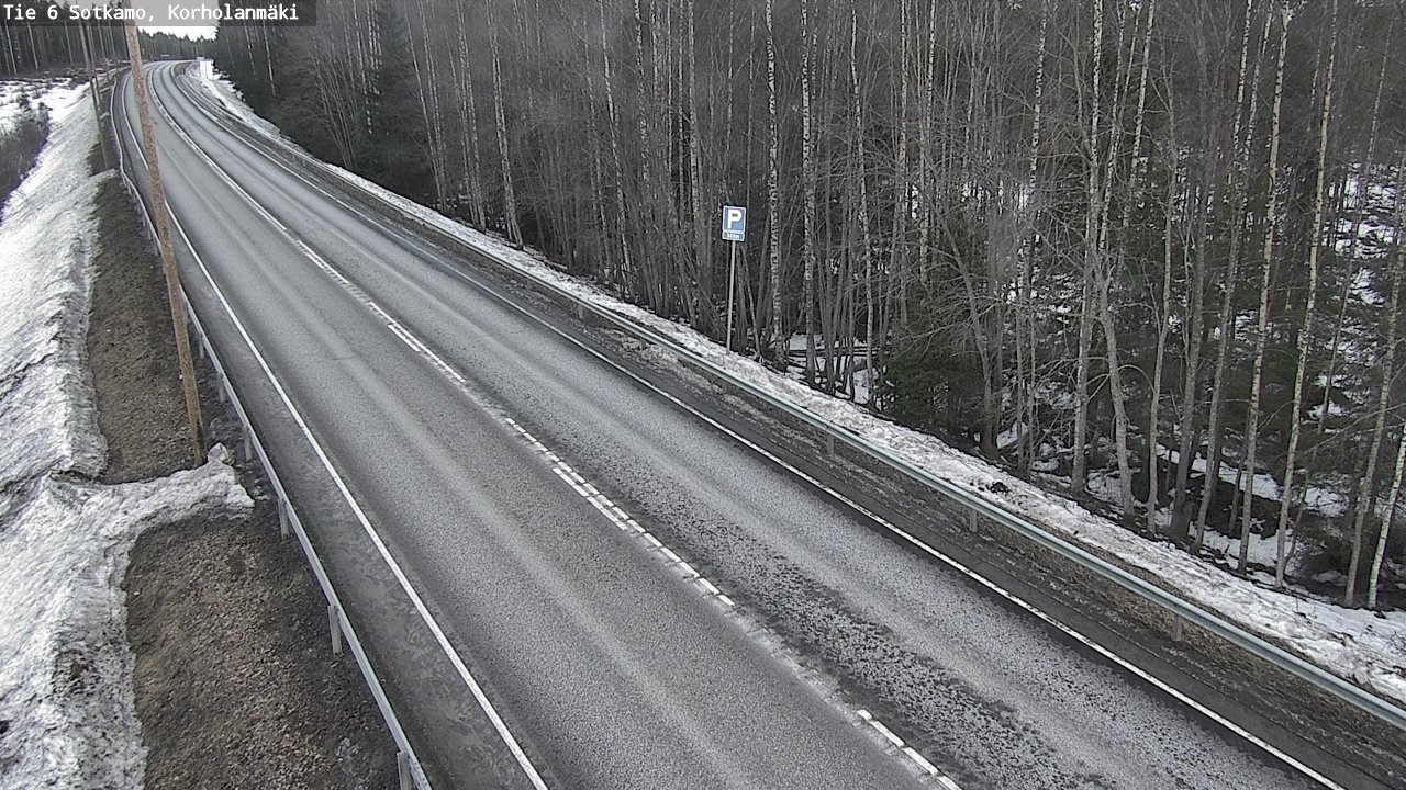 Weather Camera Image Road 6 Sotkamo, Korholanmäki, Sotkamo, Kainuu