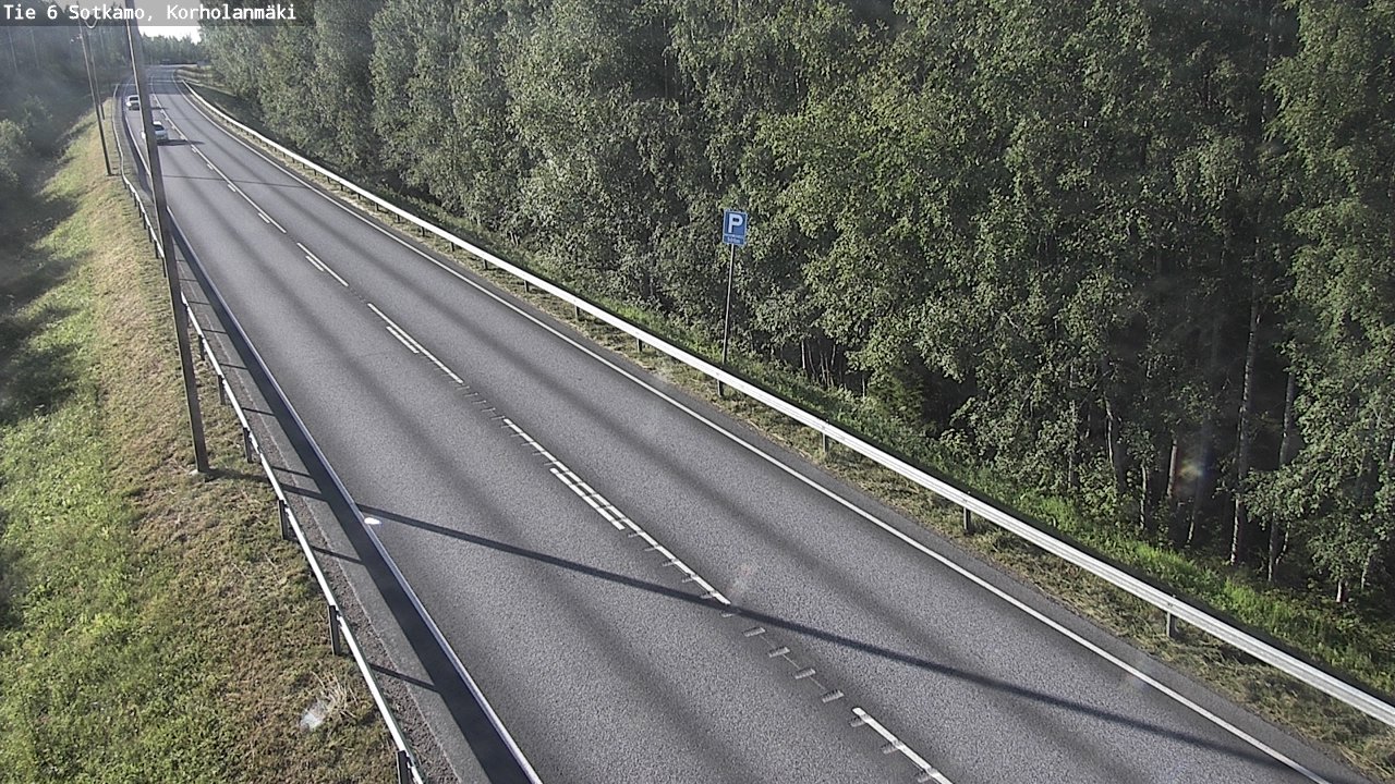 Weather Camera Image Road 6 Sotkamo, Korholanmäki, Sotkamo, Kainuu