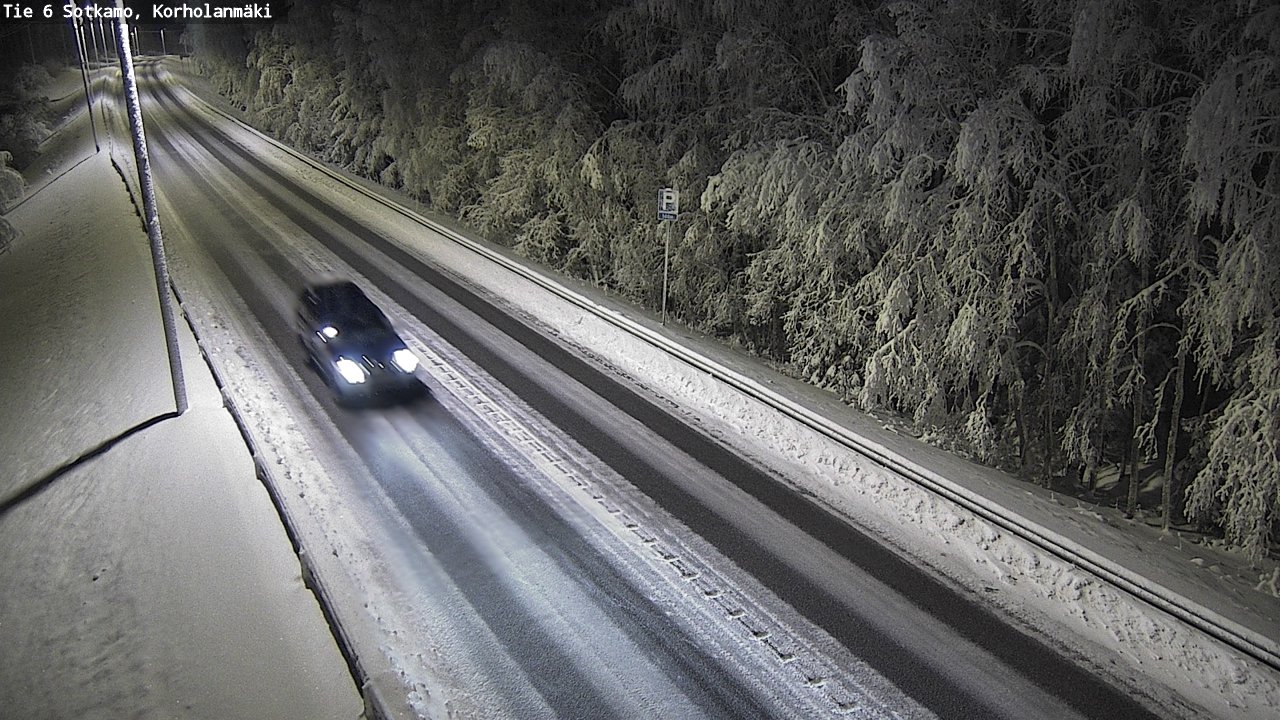 Kelikamerat Kuva Tie 6 Sotkamo, Korholanmäki, Sotkamo, Kainuu