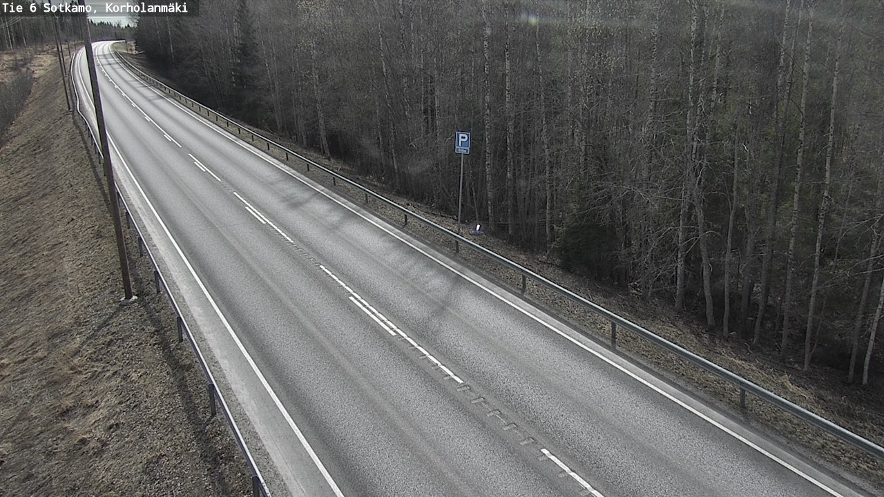 Weather Camera Image Road 6 Sotkamo, Korholanmäki, Sotkamo, Kainuu