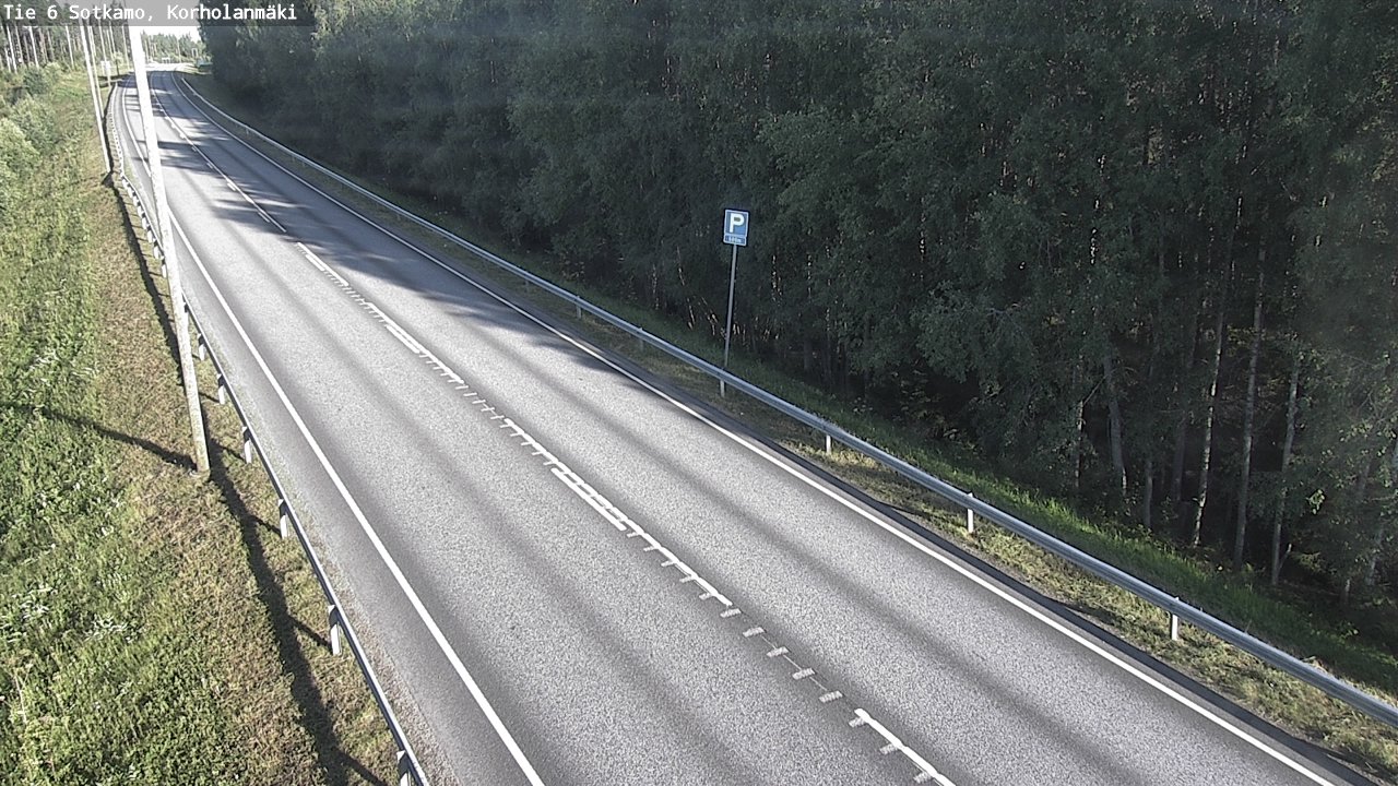 Kelikamerat Kuva Tie 6 Sotkamo, Korholanmäki, Sotkamo, Kainuu