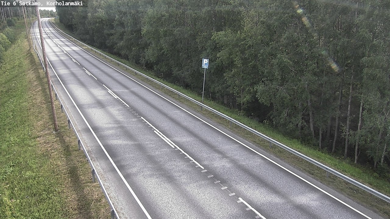 Weather Camera Image Road 6 Sotkamo, Korholanmäki, Sotkamo, Kainuu