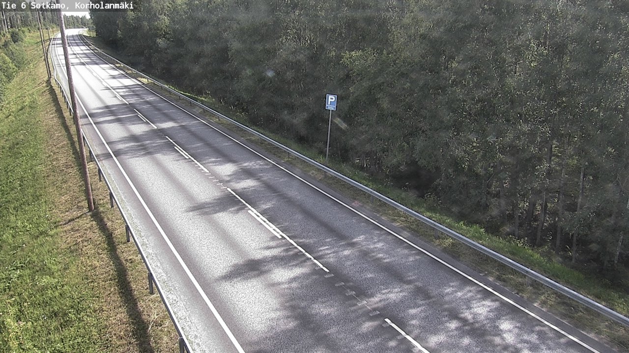 Weather Camera Image Road 6 Sotkamo, Korholanmäki, Sotkamo, Kainuu