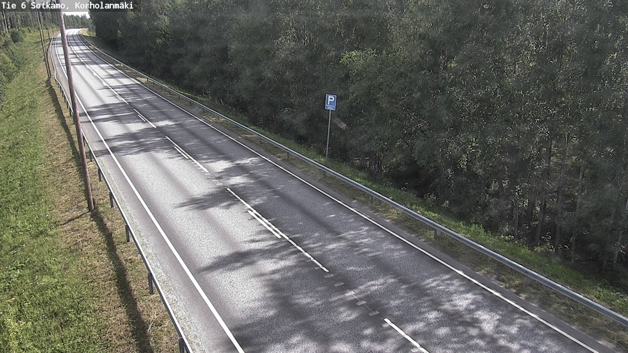Weather Camera Image Road 6 Sotkamo, Korholanmäki, Sotkamo, Kainuu