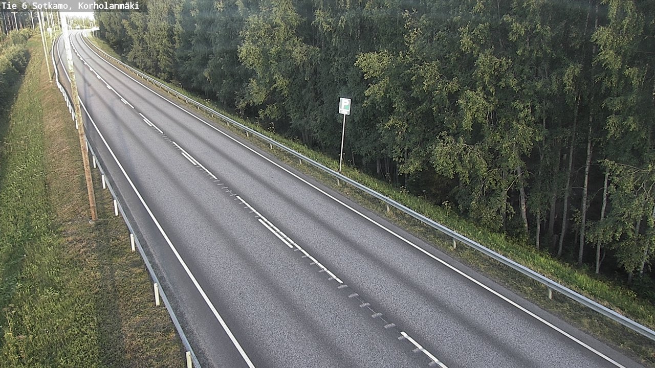 Kelikamerat Kuva Tie 6 Sotkamo, Korholanmäki, Sotkamo, Kainuu