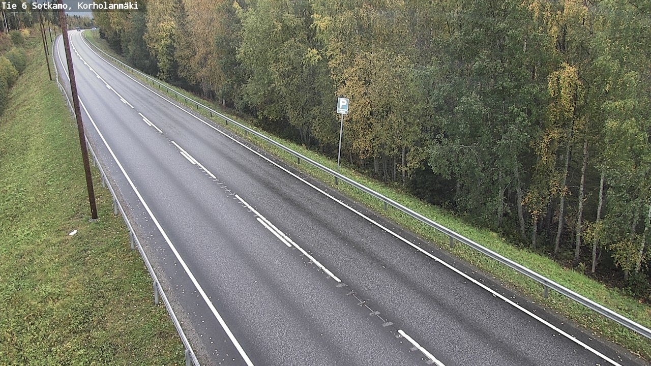Kelikamerat Kuva Tie 6 Sotkamo, Korholanmäki, Sotkamo, Kainuu